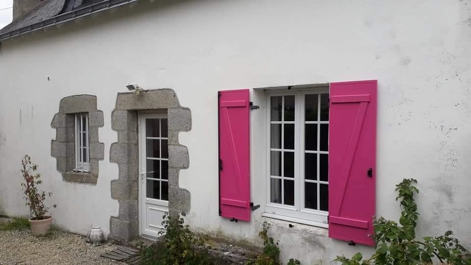 Volets battants ALU - Ral 4003 Violet bruyère